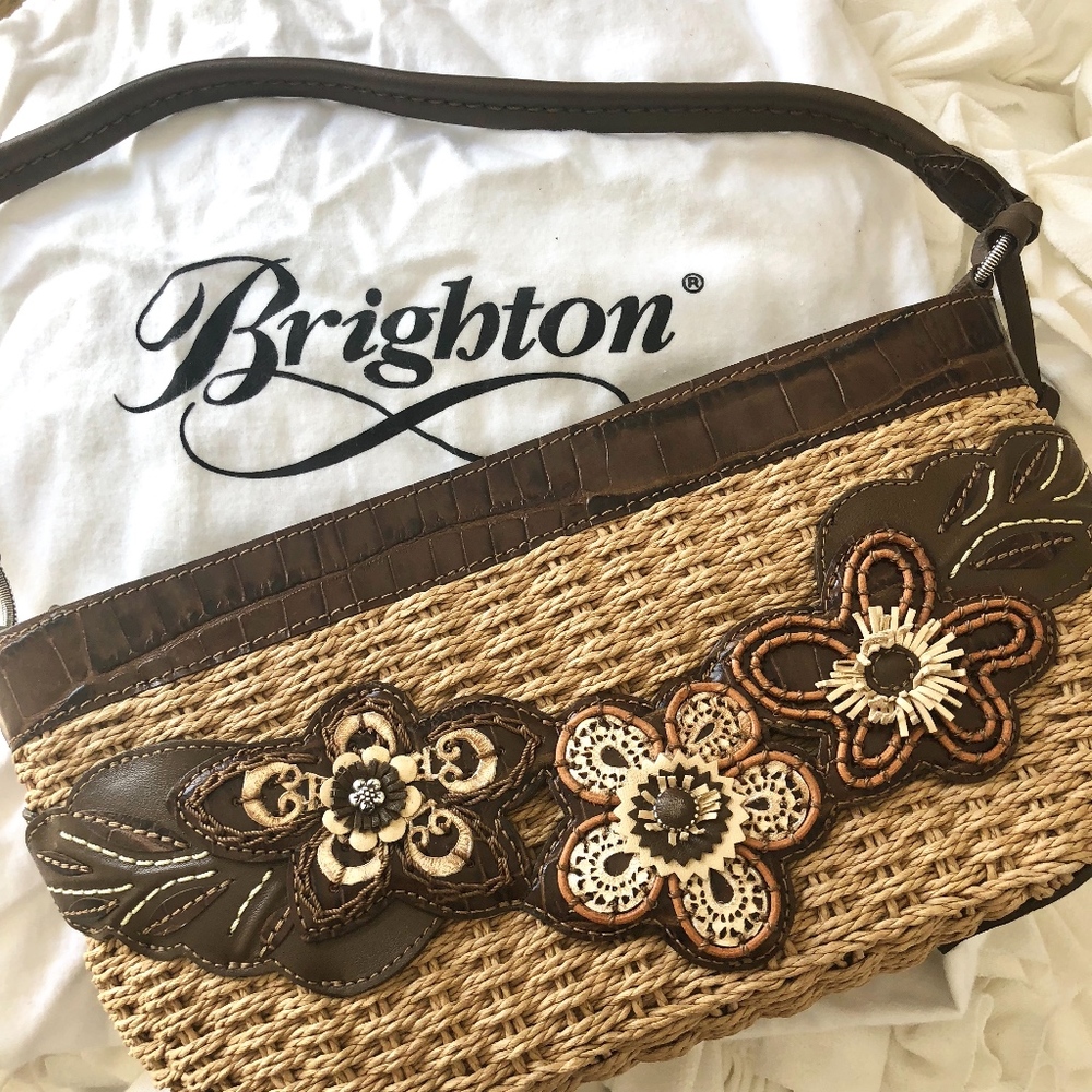NEVER USED ‼️ Brighton Woven Handbag